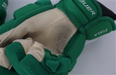 Kevin Fiala Game Used & Autographed Hockey Gloves w/ Team Provenance