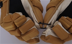 Frederick Gaudreau Game Used & Autographed Hockey Gloves w/ Team Provenance