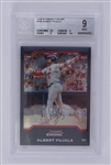 Albert Pujols 2004 Bowman Chrome #100 Card BGS Mint 9