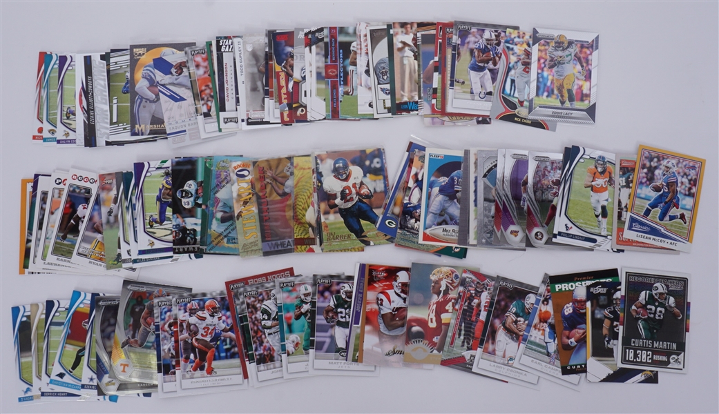 Collection of NFL Running Backs Cards
