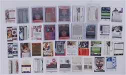 Collection of NFL Running Backs Rookie Cards w/ Jamaal Charles 2008 Topps Chrome Gold Refractors #TC185