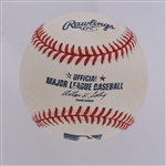Ken Griffey Jr. Autographed OML Baseball & 1989 Upper Deck Rookie Card