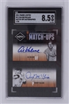2011 Panini Limited #11 Al Kaline/Denny McLain Match-Ups Autographed Card LE #7/30 SGC 8.5