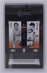 2011 Panini Limited #11 Al Kaline/Denny McLain Match-Ups Autographed Card LE #7/30 SGC 8.5