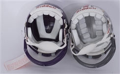 Lot of 2 Robert Smith & Fred Cox Autographed Mini Helmets Beckett