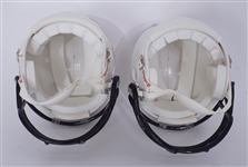 Lot of 2 Antonio Gates & Antonio Cromartie Autographed San Diego Chargers Mini Helmets Beckett