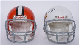 Lot of 2 Adrian Wilson & Kellen Winslow II Autographed Mini Helmets Beckett