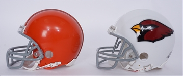 Lot of 2 Adrian Wilson & Kellen Winslow II Autographed Mini Helmets Beckett