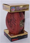 Adrian Peterson Autographed "The Duke" NFL Football Beckett