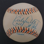 Kirby Puckett Autographed & Inscribed 1992 All-Star Game Baseball Beckett