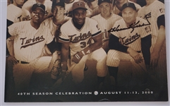 Harmon Killebrew Autographed Minnesota Twins All-Time Team Magazine Beckett