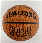 Kevin Garnett & Stephon Marbury Autographed Mini Basketball Beckett LOA