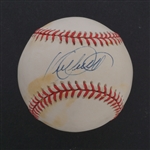 Kirby Puckett Autographed OAL Bobby Brown Baseball JSA