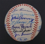 1963 Chicago White Sox Team Signed Baseball w/ Nellie Fox Beckett LOA