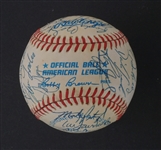 1986 Minnesota Twins Team Signed OAL Baseball w/ Kirby Puckett Beckett LOA