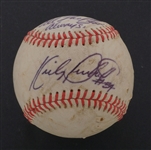 Kirby Puckett Autographed & Inscribed Baseball Beckett LOA