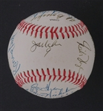 Chicago Sports Greats Multi-Signed Baseball - 17 Signatures w/ Jim McMahon Beckett LOA