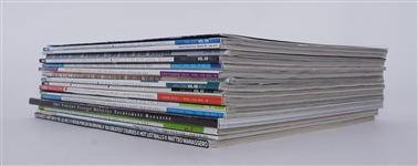 Lot of 17 Autographed Golf Magazines w/ Rickie Fowler Beckett