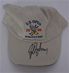 Lot of 7 Autographed Golf Hats Beckett