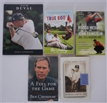 Lot of 5 Autographed Golf Books Beckett