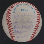 1995 Minnesota Twins Team Signed Baseball w/ Kirby Puckett Beckett LOA