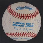 1995 Minnesota Twins Team Signed Baseball w/ Kirby Puckett Beckett LOA