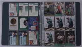 Large Collection of 549 Autographed Golf Cards w/ Rose & Garcia