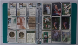 Large Collection of 549 Autographed Golf Cards w/ Rose & Garcia