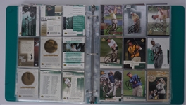 Large Collection of 549 Autographed Golf Cards w/ Rose & Garcia
