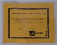 Mean Joe Greene Autographed Bobblehead w/ Letter of Provenance
