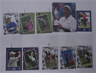 Lot of 23 Autographed Golf Photos w/ Furyk & North Beckett