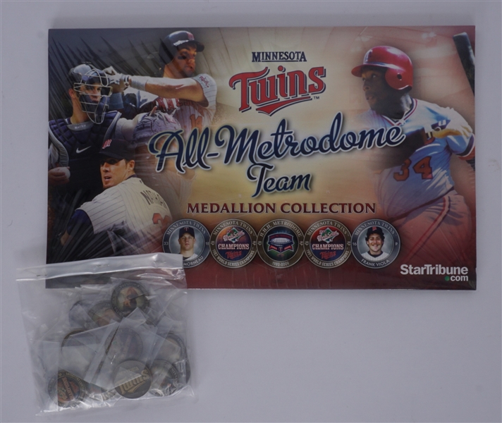 Minnesota Twins All-Metrodome Team Medallion Collection
