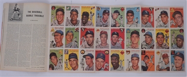 Sports Illustrated First Issue August 16, 1954 w/ All 27 Cards