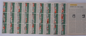 Sports Illustrated First Issue August 16, 1954 w/ All 27 Cards