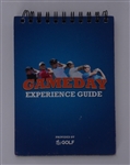 Small Golf Notebook w/ 27 Autographs