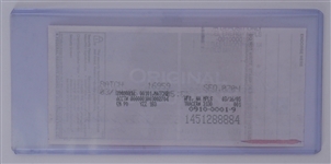 Kirby Puckett Signed Personal Check #7507