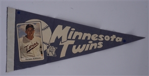 Harmon Killebrew Minnesota Twins Photo Pennant