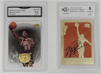 Lot of 2 Michael Jordan Graded Cards