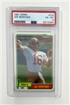 Joe Montana 1981 Topps #216 Rookie Card PSA EX-MT 6