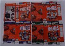 Lot of 13 NFL Wheaties Boxes 