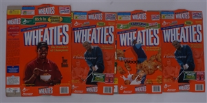 Lot of 8 Golf Wheaties Boxes