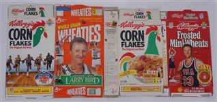 Lot of 8 Basketball Wheaties Boxes