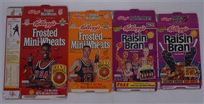 Lot of 8 Basketball Wheaties Boxes