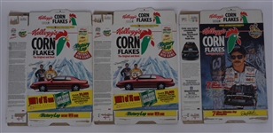 Lot of 10 NASCAR Cereal Boxes
