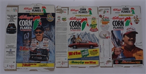 Lot of 10 NASCAR Cereal Boxes
