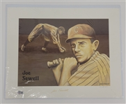 Joe Sewell Autographed Don Sprague Lithograph LE #535/750 Beckett