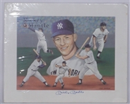 Mickey Mantle Autographed Don Sprague Lithograph LE #250/750 PSA/DNA LOA
