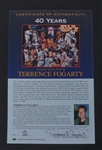 Minnesota Twins 40 Years Autographed & Framed Print LE #21/100 w/ Kirby Puckett Beckett LOA