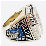 Detroit Tigers 2006 American League Championship 14K Gold & Diamond Ring w/ Original Presentation Case