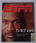 Michael Jordan Lot of USA Jersey, ESPN Magazine, & Sports Illustrated Collector's Edition Books